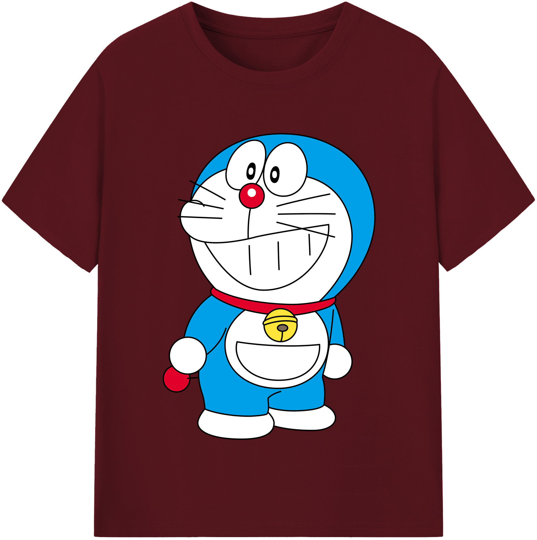 （画像用） ドラえもん Doraemon 綿100％半袖Tシャツ（フロントプリント）
